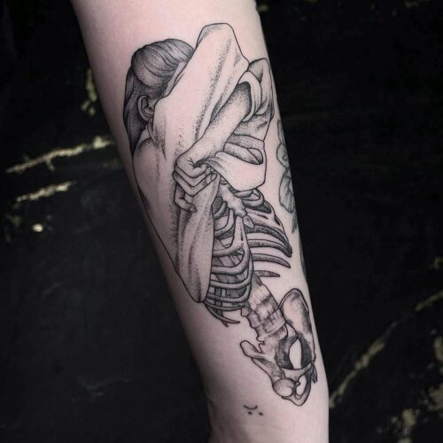 Tatuaże na Halloween